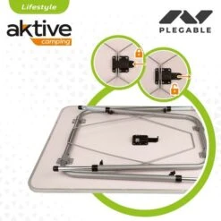 Mesa Camping Plegable Altura Regulable Aktive Camping -Mano Mano Ventas 23524340 4