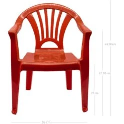 Silla Infantil Plastico Rojo -Mano Mano Ventas 25992789 3