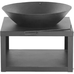 Pozo De Fuego De Acero Negro Carbón Redondo Con Atizador Almacenamiento Troncos Jardín Moderno Tanara 8 Pozo De Fuego De Acero Negro Carbón Redondo Con Atizador Almacenamiento Troncos Jardín Moderno Tanara -Mano Mano Ventas 26706760 4