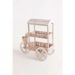 Carritos Candy Bar - Carrito Candy Bar Coconut Blanco Envejecido -Mano Mano Ventas 28361485 5