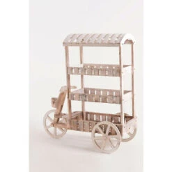 Carritos Candy Bar - Carrito Candy Bar Peach Blanco Envejecido -Mano Mano Ventas 28361487 5