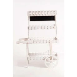 Carritos Candy Bar - Carrito Candy Bar Kiwi Blanco Envejecido -Mano Mano Ventas 28419821 4