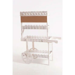 Carritos Candy Bar - Carrito Candy Bar Kiwi Blanco Envejecido -Mano Mano Ventas 28419821 5