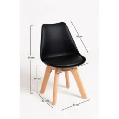 Hoteles - Pack 2 Sillas Synk Kid (Infantil) - Negro 7 Hoteles - Pack 2 Sillas Synk Kid (Infantil) - Negro -Mano Mano Ventas 28856623 3