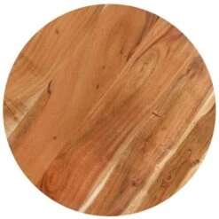 Mesa De Bistró Redonda Madera Maciza De Mango Ø60x75 Cm VidaXL -Mano Mano Ventas 29306330 4