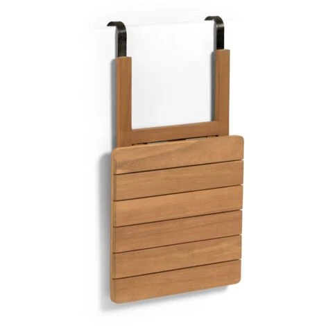 Kave Home - Mesa Plegable De Balcón Amarilis Madera Maciza Acacia 40 X 42 Cm FSC 100% 2 Kave Home - Mesa Plegable De Balcón Amarilis Madera Maciza Acacia 40 X 42 Cm FSC 100% - Imagen 2