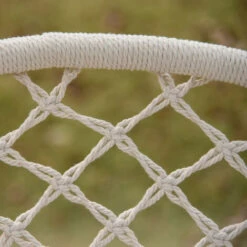 OUTSUNNY Silla Colgante Redondo De Ø60 Cm Con Cojín Interior Y Exterior 80x80x42 Cm Beige -Mano Mano Ventas 30427988 5