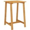 Mesa Alta De Jardín Madera Maciza De Acacia 70x70x104 Cm VidaXL