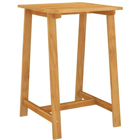Mesa Alta De Jardín Madera Maciza De Acacia 70x70x104 Cm VidaXL 1 Mesa Alta De Jardín Madera Maciza De Acacia 70x70x104 Cm VidaXL