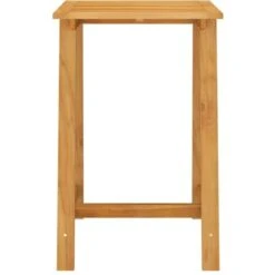Mesa Alta De Jardín Madera Maciza De Acacia 70x70x104 Cm VidaXL 6 Mesa Alta De Jardín Madera Maciza De Acacia 70x70x104 Cm VidaXL -Mano Mano Ventas 30494291 2