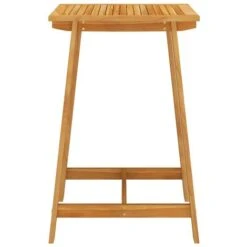 Mesa Alta De Jardín Madera Maciza De Acacia 70x70x104 Cm VidaXL 8 Mesa Alta De Jardín Madera Maciza De Acacia 70x70x104 Cm VidaXL -Mano Mano Ventas 30494291 4
