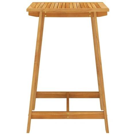 Mesa Alta De Jardín Madera Maciza De Acacia 70x70x104 Cm VidaXL 4 Mesa Alta De Jardín Madera Maciza De Acacia 70x70x104 Cm VidaXL - Imagen 4