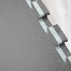 Eyepower Suelo De Gimnasio De EVA Espeso 20mm Esterilla Puzle 90x90cm Incl Marco Para Deporte Ejercicio Extensible Doble Faz Gris Negro -Mano Mano Ventas 30539377 4