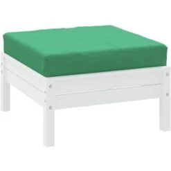 Cojín Para Otomana De Palés Tela Verde VidaXL -Mano Mano Ventas 30554069 4