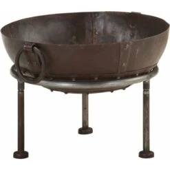 Brasero Rústico De Hierro Ø40 Cm VidaXL