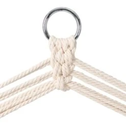 Columpio Hamaca Silla Colgante Gris Hasta 120kg Tumbona Exterior Interior Jardín -Mano Mano Ventas 31507334 3