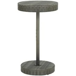 Conjunto De Bar Para Jardín 3 Piezas Ratán Sintético Gris VidaXL 8 Conjunto De Bar Para Jardín 3 Piezas Ratán Sintético Gris VidaXL -Mano Mano Ventas 31786114 4