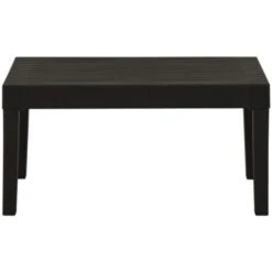 Mesita De Jardín De Plástico Gris VidaXL -Mano Mano Ventas 31808260 4