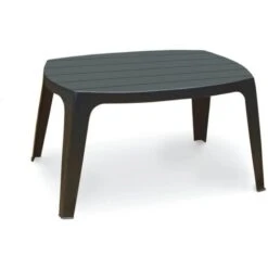 Progarden Mesa Baja Kai 76x49x43 Cm Antracita