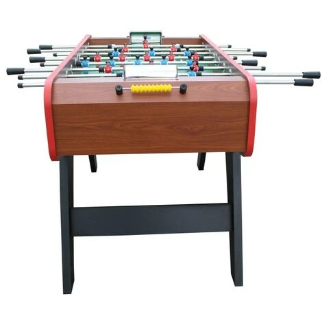 Futbolín De Bar Deluxe Club Negro 148 X 75 X 94 Cm Con 2 Pelotas De Corcho. 2 Futbolín De Bar Deluxe Club Negro 148 X 75 X 94 Cm Con 2 Pelotas De Corcho. - Imagen 2