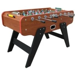 Futbolín De Bar Deluxe Club Negro 148 X 75 X 94 Cm Con 2 Pelotas De Corcho. 7 Futbolín De Bar Deluxe Club Negro 148 X 75 X 94 Cm Con 2 Pelotas De Corcho. -Mano Mano Ventas 32644234 3