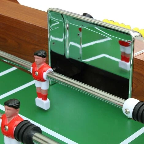 Futbolín De Bar Deluxe Club Negro 148 X 75 X 94 Cm Con 2 Pelotas De Corcho. 5 Futbolín De Bar Deluxe Club Negro 148 X 75 X 94 Cm Con 2 Pelotas De Corcho. - Imagen 5