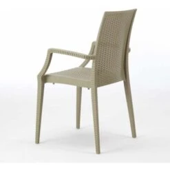 Mesa Rectangular Blanca 150x90 Cm Y 6 Sillas De Colores Bistrot Arm Summerlife Color: Beige 7 Mesa Rectangular Blanca 150x90 Cm Y 6 Sillas De Colores Bistrot Arm Summerlife Color: Beige -Mano Mano Ventas 33471041 3