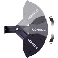 VONROC Calefactor Marsili - 2000W - 2 Niveles De Calor - Negro - Para Pared, Techo O Soporte - Elemento De Bajo Brillo - Incluye Mando A Distancia -Mano Mano Ventas 33535296 4