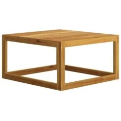 Mesa De Centro De Madera Maciza De Acacia 68x68x29 Cm VidaXL -Mano Mano Ventas 33876584 5