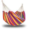 Hamaca Colgante Multicolor 200X80Cm Hamaca Para Jardín Portátil Hasta 150Kg