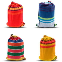 Hamaca Colgante Multicolor 200X80Cm Hamaca Para Jardín Portátil Hasta 150Kg -Mano Mano Ventas 33962981 3