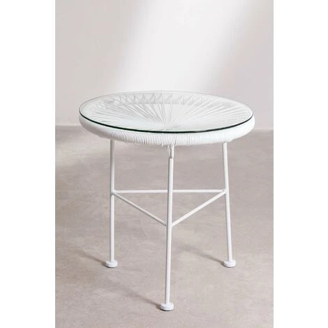 Mesa New Acapulco White SKLUM Blanco 3 Mesa New Acapulco White SKLUM Blanco - Imagen 3