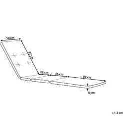 Cojín Para Tumbona De Jardín Terracota Asiento Respaldo Comodidad Descanso Toscana/Java -Mano Mano Ventas 34686600 3