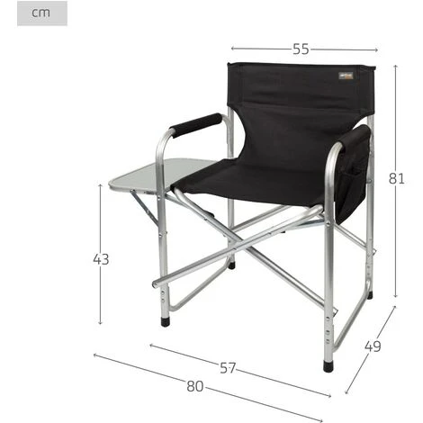 Silla Plegable Director Para Camping Aktive 4 Silla Plegable Director Para Camping Aktive - Imagen 4