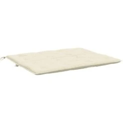 Cojín Para Balancín Tela Blanco Crema 120 Cm VidaXL -Mano Mano Ventas 35837427 5