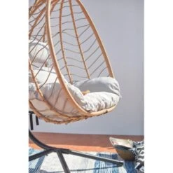 Sillón Colgante De Resina Y Acero LIMA -Mano Mano Ventas 35961033 3