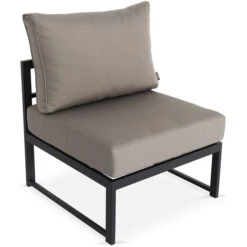 Conjunto De Jardín, Módulos De Aluminio, 5 Plazas, Marrón, Acatium -Mano Mano Ventas 3779602 4