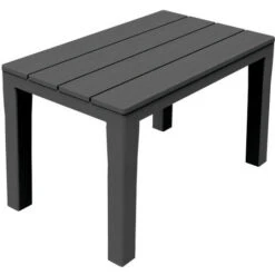 Banqueta Resina Antracit Timor 60x38x45