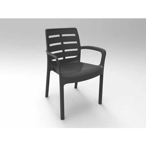 Sillon Resina Antracita Borneo 1 Sillon Resina Antracita Borneo