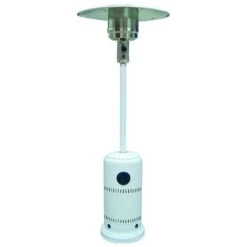 Estufa Gas Exterior 13Kw 221Cm Altura Chapa Acero Natuur 813Mm.Diam. Blanco Nt96857