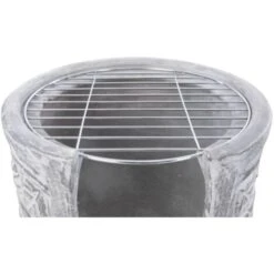 Chimenea Acopulco Arcilla Gris Claro RedFire -Mano Mano Ventas 39482774 3