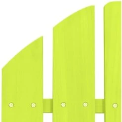 Silla De Jardín Adirondack Madera Maciza De Abeto Verde VidaXL -Mano Mano Ventas 40310277 5