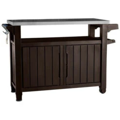 Keter MESA BARBACOA MARRON 123,7X54X90 CM