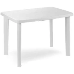 Progarden MESA RESINA FARETTO BLANCA 101X68 CM