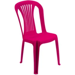 SILLA RESINA FUCSIA 8075FC