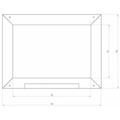 Pizarra Clásica Madera Marrón A031.007.01 AXI -Mano Mano Ventas 4223636 2