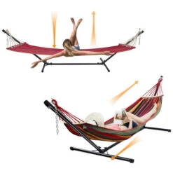 Soporte De Metal Para Hamaca De Jardín 325x100x105cm Marco De Hamaca (sin Lona) -Mano Mano Ventas 42307005 3