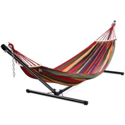 Soporte De Metal Para Hamaca De Jardín 325x100x105cm Marco De Hamaca (sin Lona) -Mano Mano Ventas 42307005 4