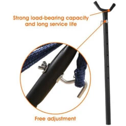 Hamaca Con Soporte Con Portavasos Y Porta Libros - Hamaca Con Soporte Para 2 Personas 290x100x135cm Hamaca De Jardín -Mano Mano Ventas 42307049 4