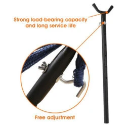 Hamaca Con Soporte De Jardin Cama Colgante Para Hamaca Al Aire Libre Sin Marco,hamaca De Lona Gruesa Para Interiores Beige -Mano Mano Ventas 42307553 4